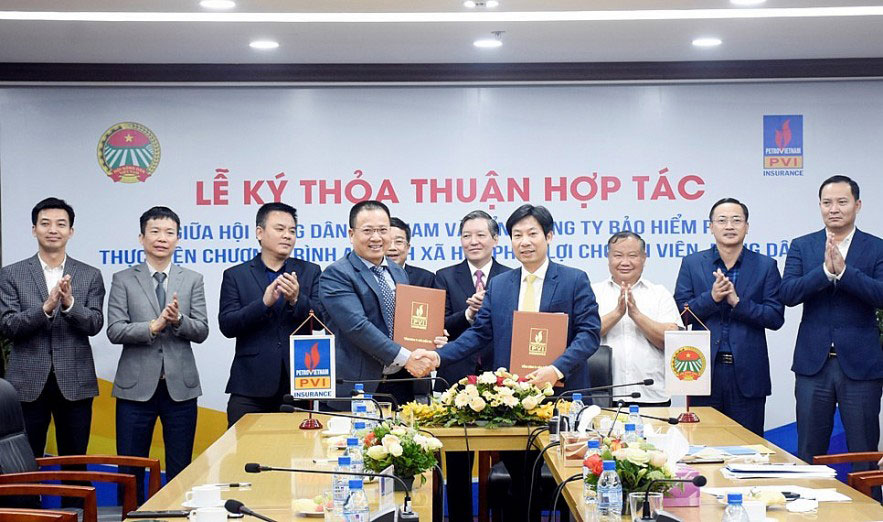 Bảo hiểm PVI hợp tác với Trung ương Hội Nông dân Việt Nam
