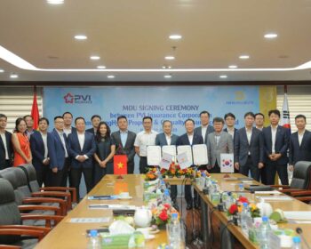 Ngày 11/07/2023, tại Hà Nội, Tổng công ty Bảo hiểm PVI (Bảo hiểm PVI) đã ký thỏa thuận hợp tác toàn diện (MOU) với Công ty TNHH Bảo hiểm Tài sản & Thiệt hại NongHyup (Bảo hiểm NH P&C) Hàn Quốc.